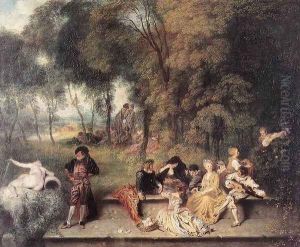 Merry Company in the Open Air 1716-19