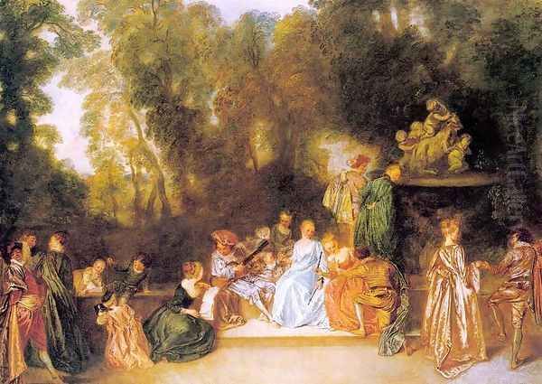 Entertainment in the Open Air 1721 - view 1
