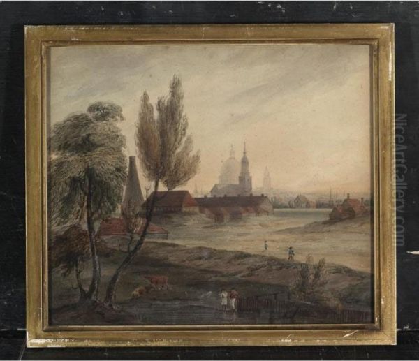 A View Of London From Hampstead Heath - view 1