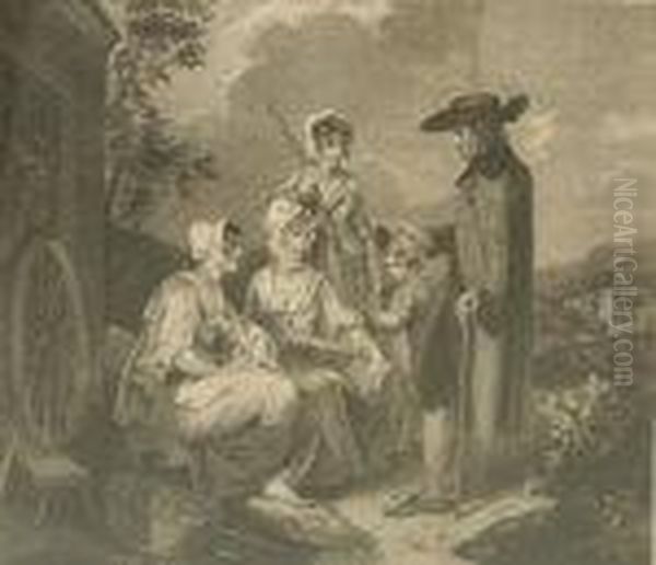 Irish Peasants - view 1
