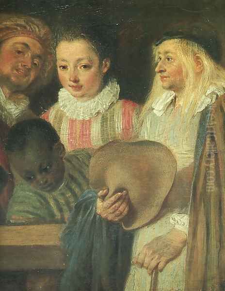 Actors from a French Theatre - detail - view 1