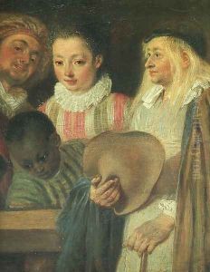 Actors from a French Theatre - detail