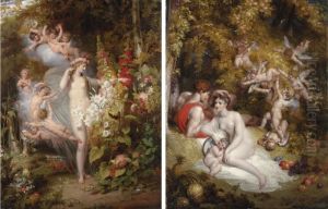 Flora Unveiled by Richard Westall