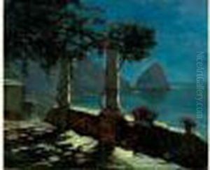 Capri Au Crepuscule by Constantin Alexandr. Westchiloff