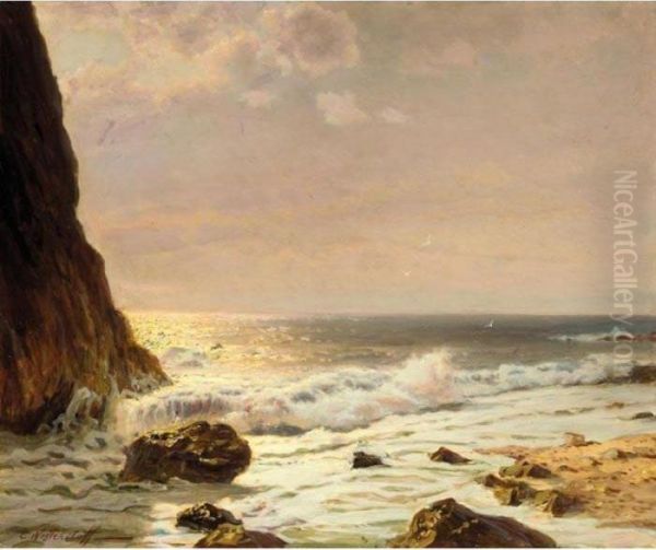 Sunset Over The Coast - view 1