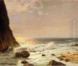 Sunset Over The Coast by Constantin Alexandr. Westchiloff