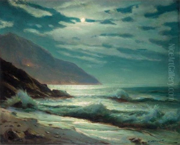 Moonlit Coast - view 1
