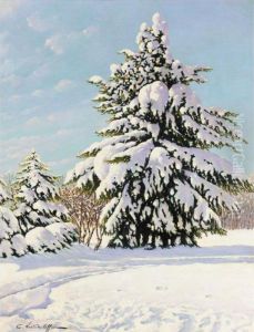 Tree In The Snow Tree In The Snow
