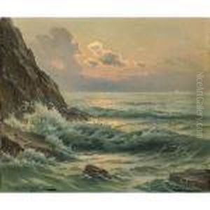 Coastal Scene by Constantin Alexandr. Westchiloff