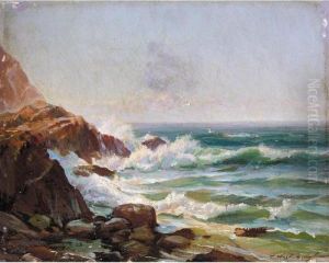 The Shores Of Capri by Constantin Alexandr. Westchiloff