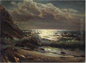 Moonlight Over The Crimean Coast