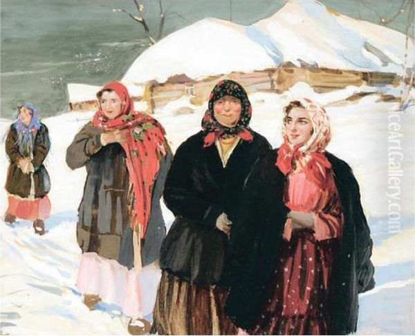 Walking In The Snow - view 1