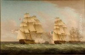 The Venerable Admiral Durham Capturing The Iphigenie And Alceme