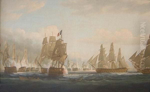 Howes Action, May 28th 1794 - view 1