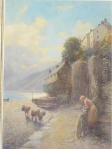 At Clovelly by John White