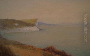 A Headland Footpath On The Devonshire Coast by John White