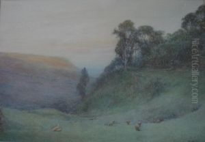 Weston Glen Near Sidmouth Signed Weston Glen Near Sidmouth Signed