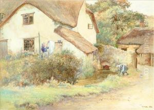 Cottage Atbranscombe by John White