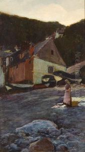 Clovelly (back Of The Pier) by John White