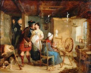 The Hunters Return by Sir David Wilkie