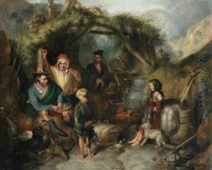 Highland Family by Sir David Wilkie