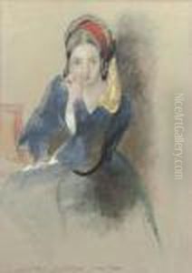 Portrait Of A Lady by Sir David Wilkie