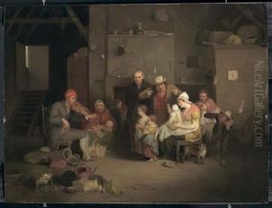 The Blind Fiddler. by Sir David Wilkie