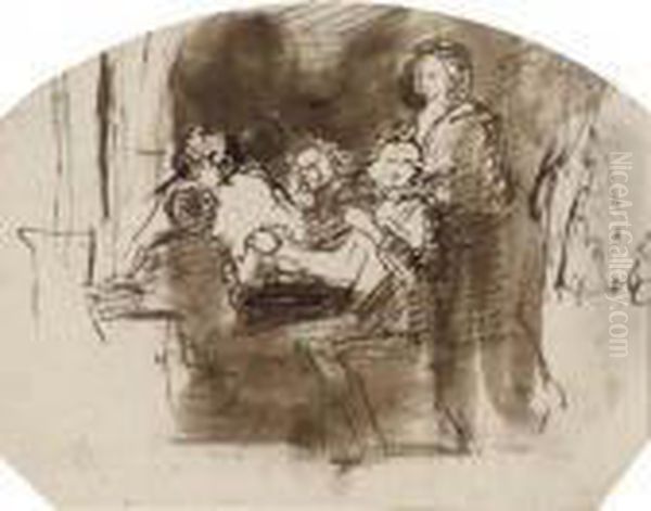 Study For 'guess My Name' - view 1