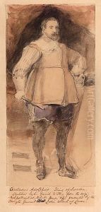 Portrait Of Gustavus Adolphus, King Of Sweden by Sir David Wilkie