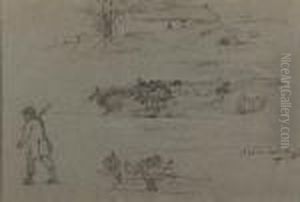 Island In Loch Lomond by Sir David Wilkie