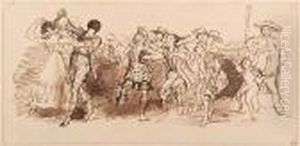 Studies For A Carnival by Sir David Wilkie