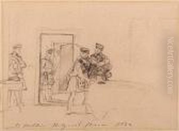 Soldiers At Holyrood - view 1