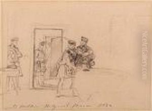Soldiers At Holyrood by Sir David Wilkie