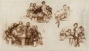 Study For 'village School'