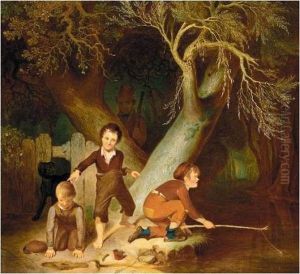 Young Boys Fishing by Sir David Wilkie