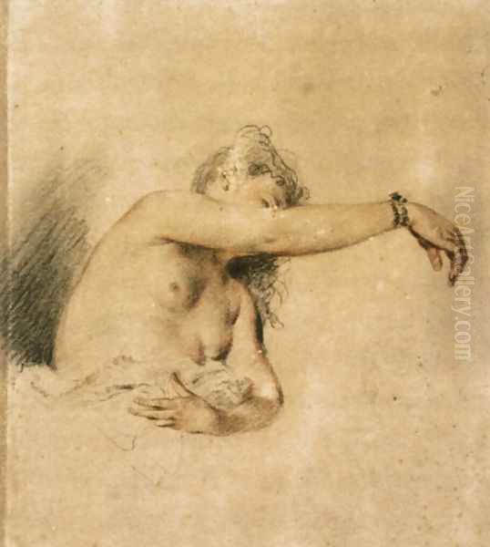 Nude with Right Arm Raised 1717-18 - view 1