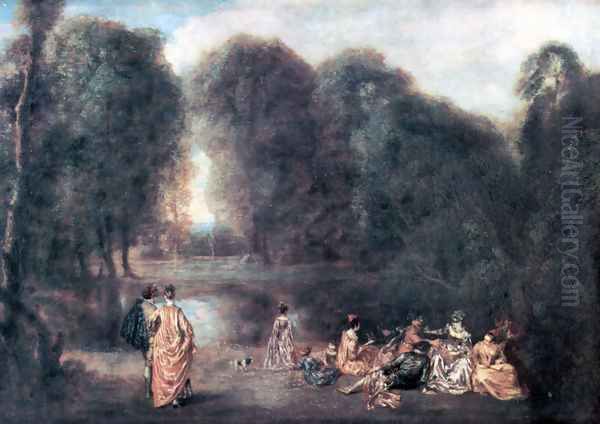 The meeting in the park - view 1