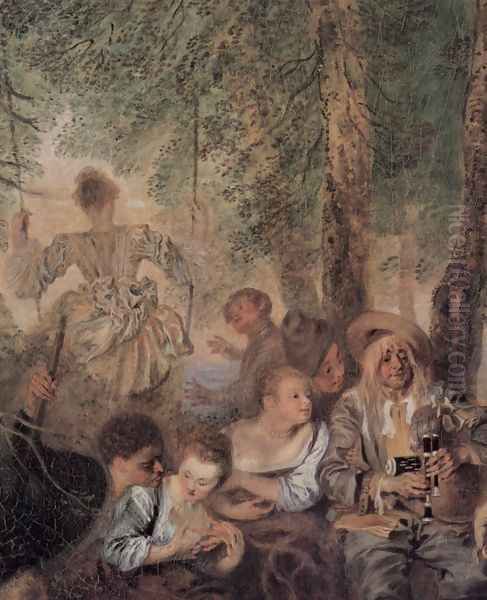 Fêtes galantes (detail 1) - view 1