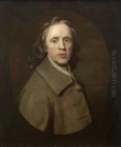 Portrait Of A Gentleman by Josepf Wright Of Derby