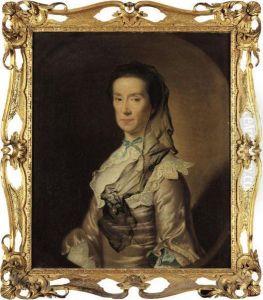 Portrait Of Catherine by Josepf Wright Of Derby