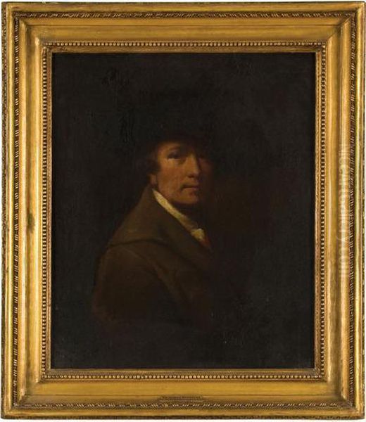 Self-portrait In A Brown Coat. - view 1