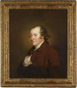 Portrait Of John Atherton by Josepf Wright Of Derby