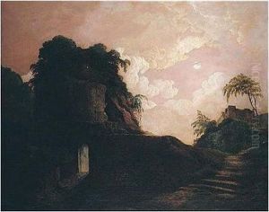 Virgil's Tomb By Moonlight