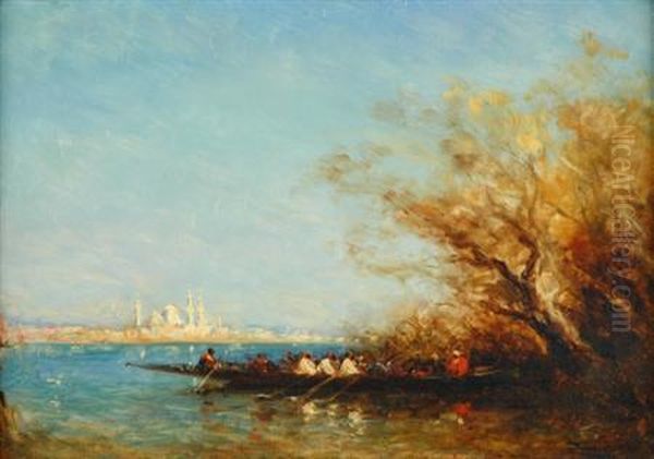 Lagune, Caique, Constantinople - view 1