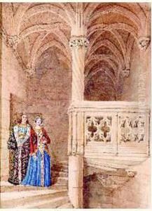Dijon, La Tourelle Du Logis Du Roi, L'escalier Dijon, La Tourelle Du Logis Du Roi, L'escalier