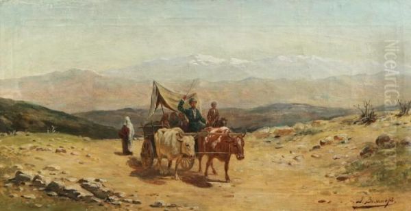 Travellers In The Caucasus - view 1