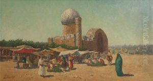 Scene De Marche A Samarcande
