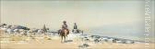Nomads In The Desert - view 1