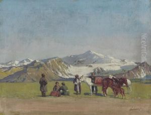 The Alatau Mountains by Richard Karlovich Zommer