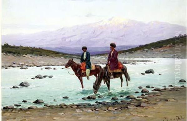 Caucasian Scene - view 1